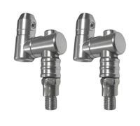 Handlebar Mirror Adapters,Height Extender Adapters Kit - Aluminum Parts Replacement Extending Design for Outdoor Adventure Bike Enthusiasts Riders Commuting