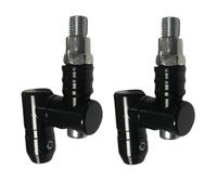 Handlebar Mirror Adapters | Motorcycle Rear View Mirror Mount Risers | Extending Aluminum 360 Degree Adjustable Parts for Outdoor Riders Touring Adventure Bike Enthusiasts