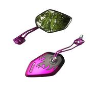 Handlebar Mirror Foldable Universial 8mm 10mm Motorcycle Mirror Scooter E-Bike Rearview Mirrors Electromobile Back Side Mirror(4)
