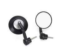 Handlebar Mirror For KAWASAKI For Z900RS For Cafe 2018-2024 Motorcycle Left Right Rearview Lens Glass Accessories Handlebar End Mirror Rear View Side Mirror(SILVER)
