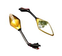 Handlebar Mirror Modified irons ABS shell Universal Motorcycle Rearview Mirrors Motorbike Scooter Side 5 colors