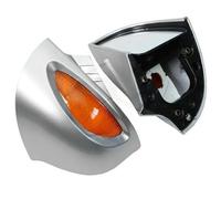 Handlebar Mirror Motorcycle Left Right Rear View Mirrors With Turn Signal For R1100RT R1100 RTP R1150 RT Black/Dark Blue/Silver/Silver Blue