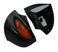 Handlebar Mirror Motorcycle Left Right Rear View Mirrors With Turn Signal For R1100RT R1100 RTP R1150 RT Black/Dark Blue/Silver/Silver Blue