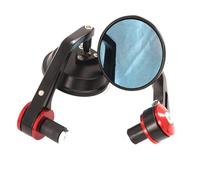 Handlebar Mirror Motorcycle Mirror Aluminum Handle Bar End Rearview Side Mirrors Accessories For Vespa For GT GTS GTV 60 125 200 250 300 300ie(3)