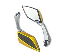 Handlebar Mirror Motorcycle Rear View Mirrors With 7/8 Inch 22mm Handle Bar Clamp Scooter Motorbike Side Mirrors Accessories For MT09 TMAX XMAX 125(2)