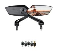 Handlebar Mirror Motorcycle RearView Side Mirrors For Benelli TRK 502 Leoncino 500 BJ500 250 Leoncino250 Handlebar Wing Mirror Degree Rotatable Motorbike Rearview Side Mirrors(Color 1)