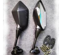 Handlebar Mirror Motorcycle Scooter Rear View Mirror ABS Black For Suzuki SV650S SV1000S GSX250R GSX1250FA GSX650F GSXR150(Black)