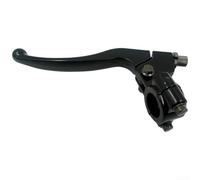Handlebar Mirror Mount Bracket for ATV for quad Dirt Bike Off Road Motorcycle Left Right Support Black(Right Side)