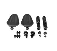 Handlebar Mirrors Compatible With R1300GS For R1250GS For S1000XR Motorcycle West Wind Rearview Mirror Foldable For Adventure Side Mirror Motorcycle Accessory
