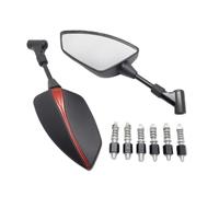Handlebar Mirrors For BURGMAN AN125 AN250 AN400 AN650 AN 650 400 125 250 Universal Adjustable Rearview Mirror Side Rear View Mirrors