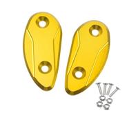 Handlebar Mirrors Motorcycle Block Plate Rear View Mirror Hole Cover Mirror Chassis Code Cap Base For CBR1000RR 1000 RR 2008 2009-2017
