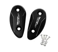 Handlebar Mirrors Motorcycle Block Plate Rear View Mirror Hole Cover Mirror Chassis Code Cap Base For CBR1000RR 1000 RR 2008 2009-2017