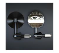 Handlebar Mirrors Motorcycle Convex Plane Mirror Handle Bar End Mirrors Folding The Rearview Side Rear View Mirror Handle Mirror