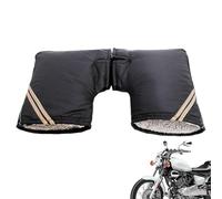Handlebar Mittens - Oxford Cloth+ Silk Cotton+ Arctic Velvet, Bike Gloves | Waterproof & Windproof Motorcycle Handlebar Gloves | Insulated Handlebars Warm Glove With Lining For Mountain Biking