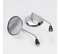 Handlebar Motorcycle Mirror Motorcycle Rear View Side Mirrors Handle Bar For Mountain For Bike For Dirt For ATV Universal 8mm/10mm Round