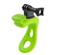 Handlebar Mount Elastic Band For Insta360 Ace Pro,Silicone Wrap Strap Bicycle/Motorcycle/Tube Mount for DJI -Action Camera,360-degree Damping Adjustment (Green)