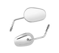 Handlebar Mount For For Suzuki Universal With 8MM Chrome Motorcycle 8MM Rear View Mirrors Motorcycle Side Mirror