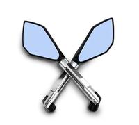 Handlebar Mount Motorcycle Rear View Rearview Mirrors Side Mirror For MT07 For Ducati For Z750 Z900 Z800(Onecolor)