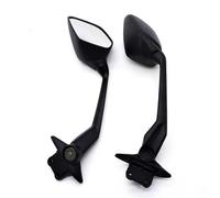 Handlebar Mount Motorcycle Rearview Mirror Side Rearview Mirrors Rear Side Mirror For T-MAX530 TMAX 530 2012-2018(1Pair Black)