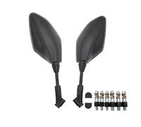 Handlebar Mount Motorcycle Rearview Side Mirrors 10MM Screw Rear View Mirrors HD For For MT-07 09 10