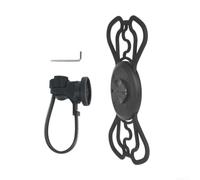 Handlebar Mount System for Garmin Computers and Smartphones 4.7 to 6.9 Inch Compatibility Nylon Silicone Material for Road MTB Bikes (D)