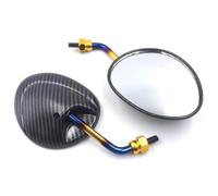 Handlebar Mount Uniqueness Adjustable Rearview Mirror Motorcycle Rearview Mirror E-bike Scooter ATV 8mm Rear View Mirror