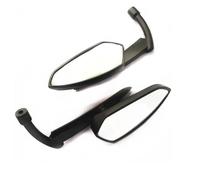 Handlebar Mount Universal Motorcycle 8mm 10mm RearView Mirrors For Rearview Mirrors Side View Mirror(Black)