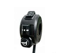 Handlebar-Mounted 3-in-1 Switch For Electric Bikes Supporting Turn Signal Left Right Gear Change 1st 2nd 3rd And Activation With 1.7m Wiring(turn signal)