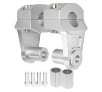 Handlebar Muffs - Adjustable Bar Mounts, Ergonomic Driving Spacers | Precision Engineering Aluminum Clamps For Adventure Tour, Upgrade M Control