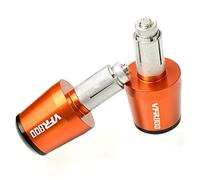 Handlebar part 7/8'' 22mm CNC Handlebar Handle Bar Grips Ends For H-ONDA VFR800 VFR 800 VFR800F 2002-2017 2010 2011 2012 2013 2014 2015 2016(Orange)