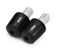 Handlebar part For H-ONDA CB1000R CB 1000R CB1000 R CBR CB500X CB400SF CB1300 CB650F Cb650r Motorcycle Handlebar Ends Handle Bar Grips Caps(Black- Silver)