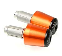 Handlebar part Motorcycle Accessories CNC 22MM Handlebar Grips Handle Bar Cap End For H-ONDA CBF1000 CBF 1000 CBF1000A 2006 2007 2008 2009(Orange)