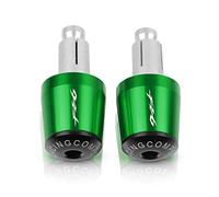 Handlebar part Motorcycle Handlebar Grips End Handle Bar Cap Ends Plug For Y-AMAHA FZ6 For FAZER For FAZER600 FZ6S FZ6N FZ6S2 FZ6R S2 SJ6S FZ600 FZ-6(Green-black)