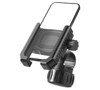 Handlebar Phone Mount, Bike Phone Holder - Adjustable Multi-purpose Phone Holder | Space Saving Cycling Accessory, Portable Phone Clip for Cycling
