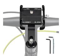 Handlebar Phone Mount, Motorcycle Phone Mount, Shock Absorbing 180 Degree Adjustable Rack Bracket for Motor Navigation Outdoor Electric Scooter Travel Riding