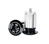 Handlebar Plugs,1 Pair of Aluminum Alloy Handlebar Plugs - Multi-Color Cover Handlebar Expansion Plugs for Road Cycle Road Cycling Handlebar