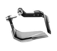 Handlebar Protector Fit For Honda CB650R CB600F CB500X CB500F CB400 CB750 CB1000R Motorcycle Hand Guard Handguard Shield Windproof Motorcycle hand guards(Silver)