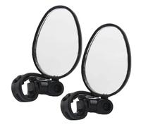 Handlebar Rear View Mirror For Bicycle Motorcycle 360 Rotation Adjustable For Bike Riding Cycling Mirror Motorbike Convex Lens Motorbike Side Mirrors(2pcs Tybe B)