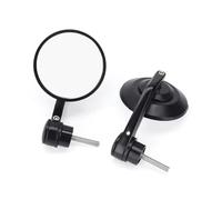 Handlebar Rear View Side Mirror For KAWASAKI For Z900RS For Cafe 2018-2024 Motorcycle Left Right Rearview Lens Glass Accessories Handlebar End Mirror(Zwart)