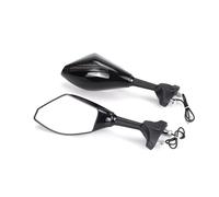 Handlebar Rear View Side Mirror For Triumph For Daytona 675/R For TT600 For Trophy 1200 Rearview Mirrors With Turn Signals(Black-Smoke)