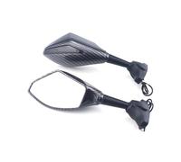 Handlebar Rear View Side Mirror For Triumph For Daytona 675/R For TT600 For Trophy 1200 Rearview Mirrors With Turn Signals(Carbon-Smoke)