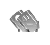Handlebar Riser 22mm 28mm Motorcycle Handlebar Riser Motocross Heightening Clamp Mount Pit Bike Motorbike Accessories For