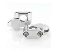 Handlebar Riser 22mm 7/8" Handlebar Riser Back Moved Mounting For Aprilia(SILVER)