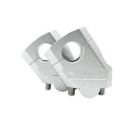 Handlebar riser adapter Compatible with 28mm 11/8" 22mm 7/8" Motorcycle Handlebar Riser Bar Mount Handle Clamp Motorbikes Accessories Modiflcation