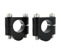 Handlebar Riser Bar Compatible With Triumph For Street For Triple 675 2007-2009 For Scrambler 2006-2019 7/8" 22mm Motorcycle Handlebar Mounting Risers Clamp(Black,20mm)