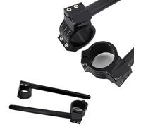 Handlebar Riser Clamp Adapter 1 Pair PRO Universal CNC 31mm-51mm 32mm 33mm 35mm 36mm 37mm 39mm 41mm 50mm Motorcycle Clip on Ons Riser Regular Handlebar
