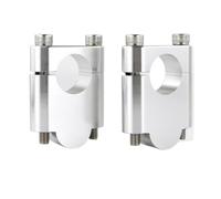 Handlebar Riser Clamp Adapter Motorcycle Handlebar Riser Fat Mount Clamps 22mm 7/8" For dominar 250 400ROYAL For ENFIELD 450 For SCRAM 411 For Meteor 350