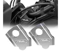 Handlebar Riser Clamp CNC Handle Bar Lift Extend Adapter Mount For Reble 250 Rebel 500 300 2017 2018 2019 2020 2021 2022