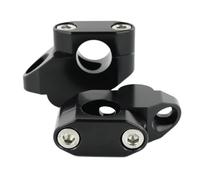 Handlebar riser clamp Compatible With CBF 1000 2006-2019 For CBF 500 2004-2007 Mount Extension Back Moved Motorcycle Handlebar Risers Modiflcation Accessories(Black)