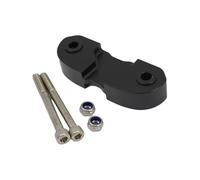 Handlebar riser clamp Compatible With Ducati For Scrambler 1100 Special Sport Dark Pro For Tribute Motorcycle Handlebar Blocks Riser Adapters Parts Accessories(Black)